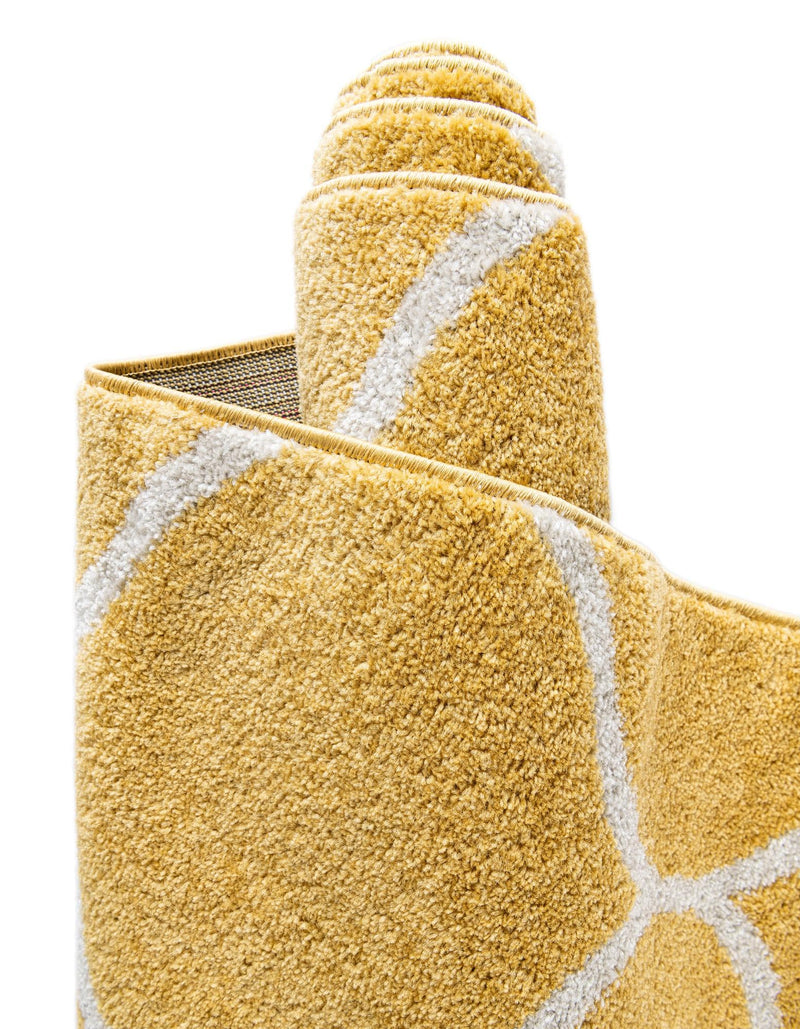 Trellis Mosaic Collection Area Rug -  Pergolatown (Yellow) Rectangle Yellow  lifestyle 17