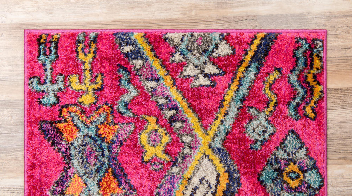 Sedona Vista Collection Area Rug -  Pueblo Runner Pink  lifestyle 31