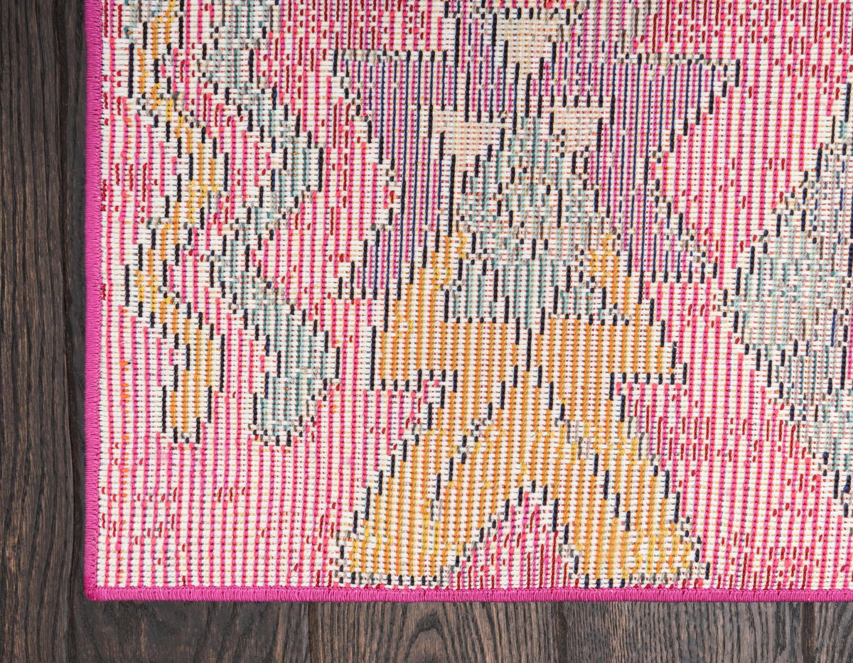 Sedona Vista Collection Area Rug -  Pueblo Rectangle Pink  lifestyle 10