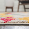 Sedona Vista Collection Area Rug -  Pricklypear Square Multi  lifestyle 50