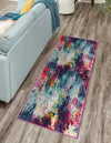 Chromatic Oasis Collection Area Rug -  Oasis Runner Multi  lifestyle 24