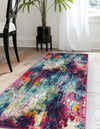 Chromatic Oasis Collection Area Rug -  Oasis Runner Multi  lifestyle 39