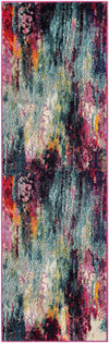 Chromatic Oasis Collection Area Rug -  Oasis Runner Multi  lifestyle 19