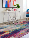 Chromatic Oasis Collection Area Rug -  Oasis Rectangular Multi  lifestyle 31