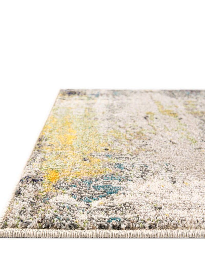 Chromatic Oasis Collection Area Rug -  Prism Runner Gray  lifestyle 41