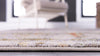 Chromatic Oasis Collection Area Rug -  Prism Rectangle Gray  lifestyle 5