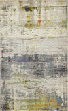 Chromatic Oasis Collection Area Rug -  Prism Rectangular Gray  lifestyle 17