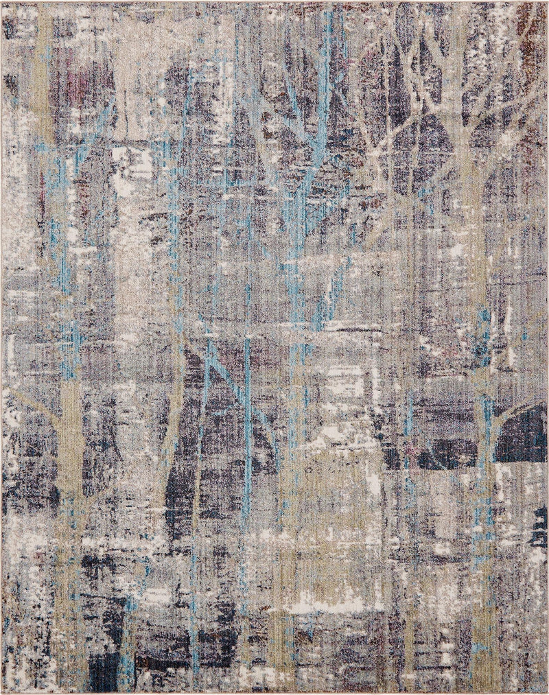 Urban Hub Collection Area Rug - Metropolis Rectangle Multi  lifestyle 3