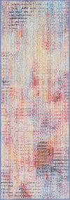 Urban Hub Collection Area Rug -  Avenue Runner Multi  lifestyle 12