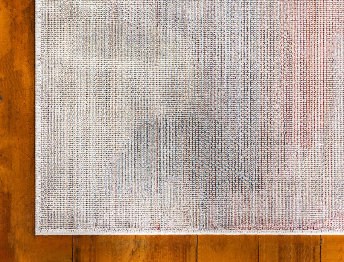 Urban Hub Collection Area Rug -  District Rectangle Multi  lifestyle 10