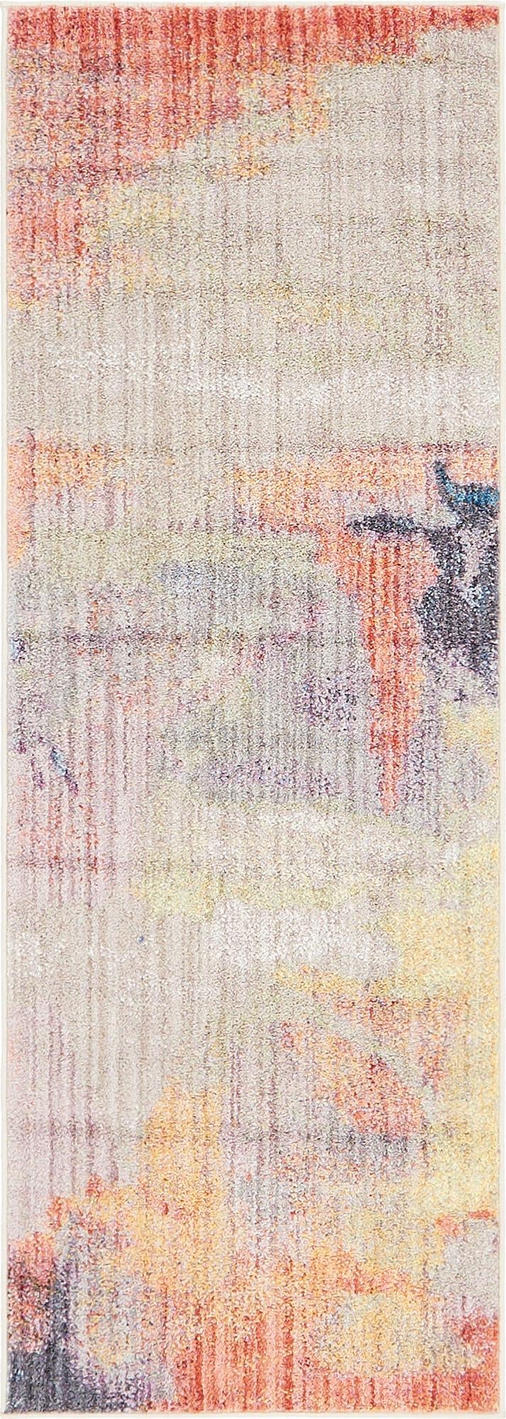 Urban Hub Collection Area Rug -  District Runner Multi  lifestyle 12