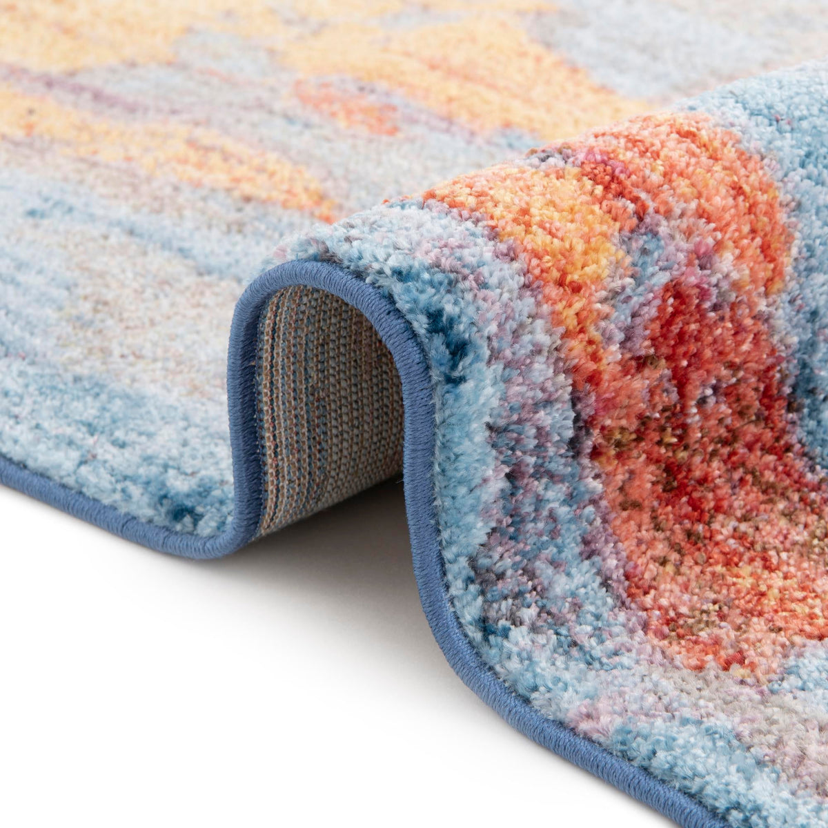Urban Hub Collection Area Rug -  Alley Rectangle Multi  lifestyle 10