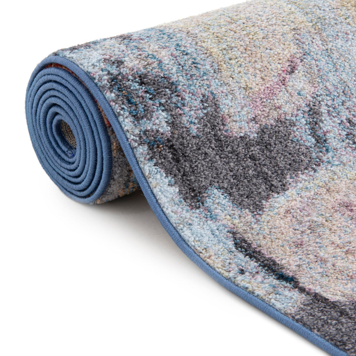 Urban Hub Collection Area Rug -  Alley Rectangle Multi  lifestyle 12