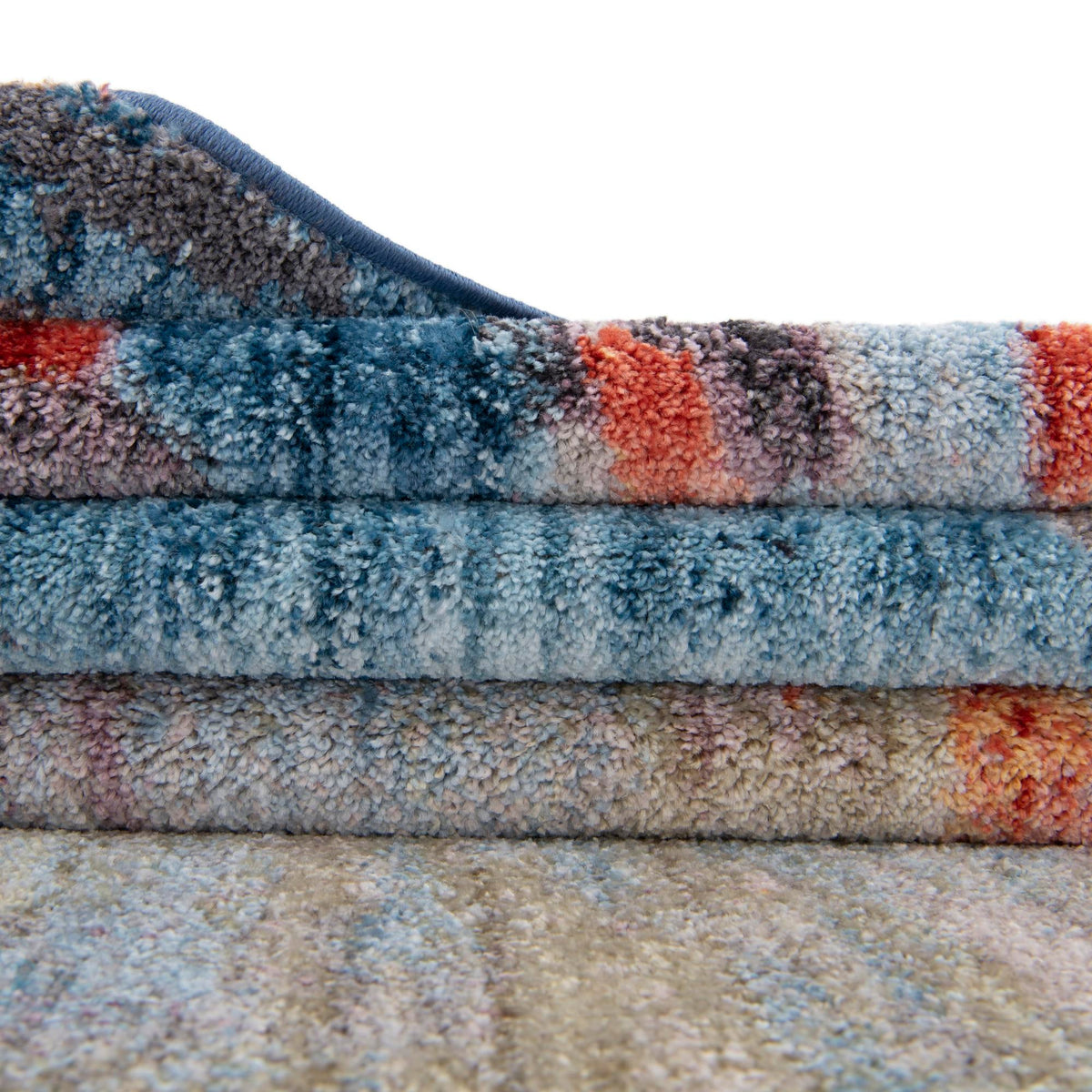 Urban Hub Collection Area Rug -  Alley Rectangle Multi  lifestyle 14