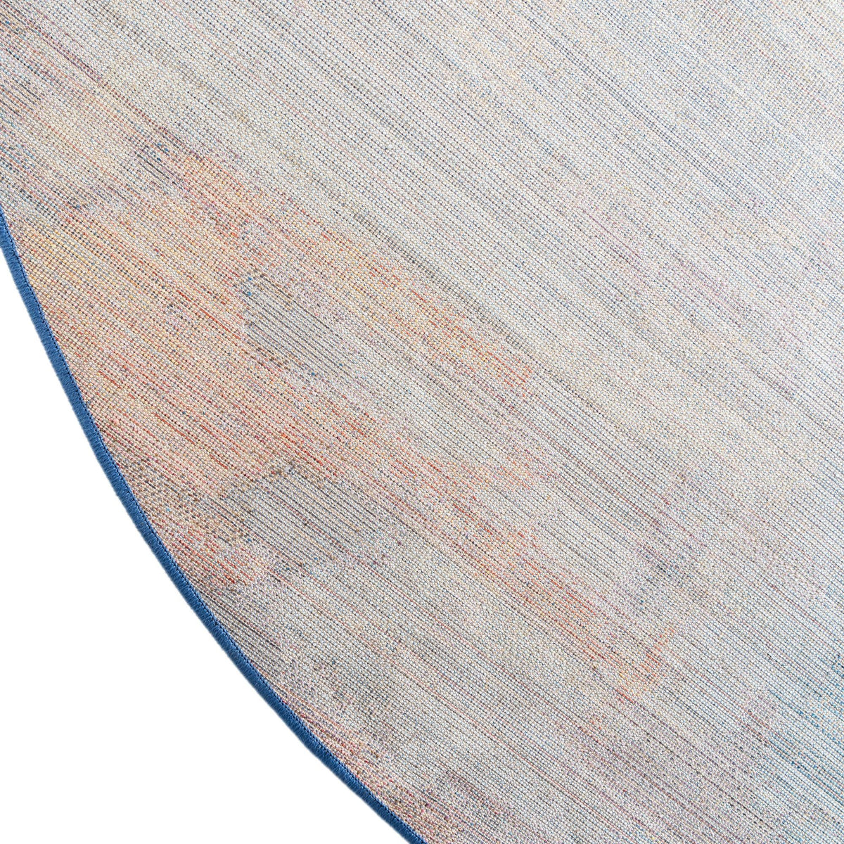Urban Hub Collection Area Rug -  Alley Round Multi  lifestyle 24
