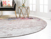 Urban Hub Collection Area Rug -  Boulevard Round Multi  lifestyle 18