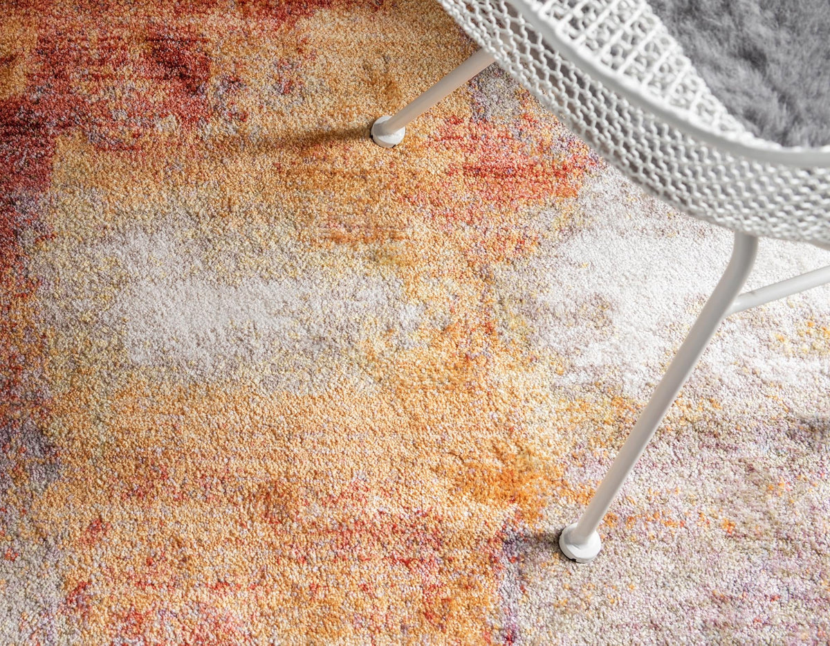 Urban Hub Collection Area Rug -  Cityscape Rectangle Multi  lifestyle 6