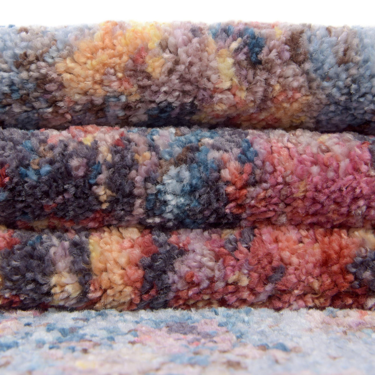 Urban Hub Collection Area Rug -  Junction Rectangle Multi  lifestyle 14