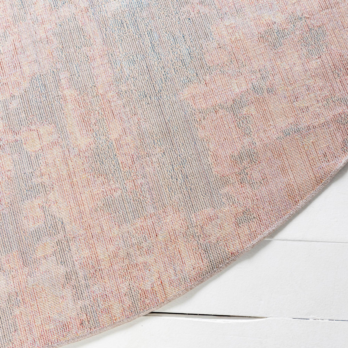 Urban Hub Collection Area Rug -  Junction Round Multi  lifestyle 26