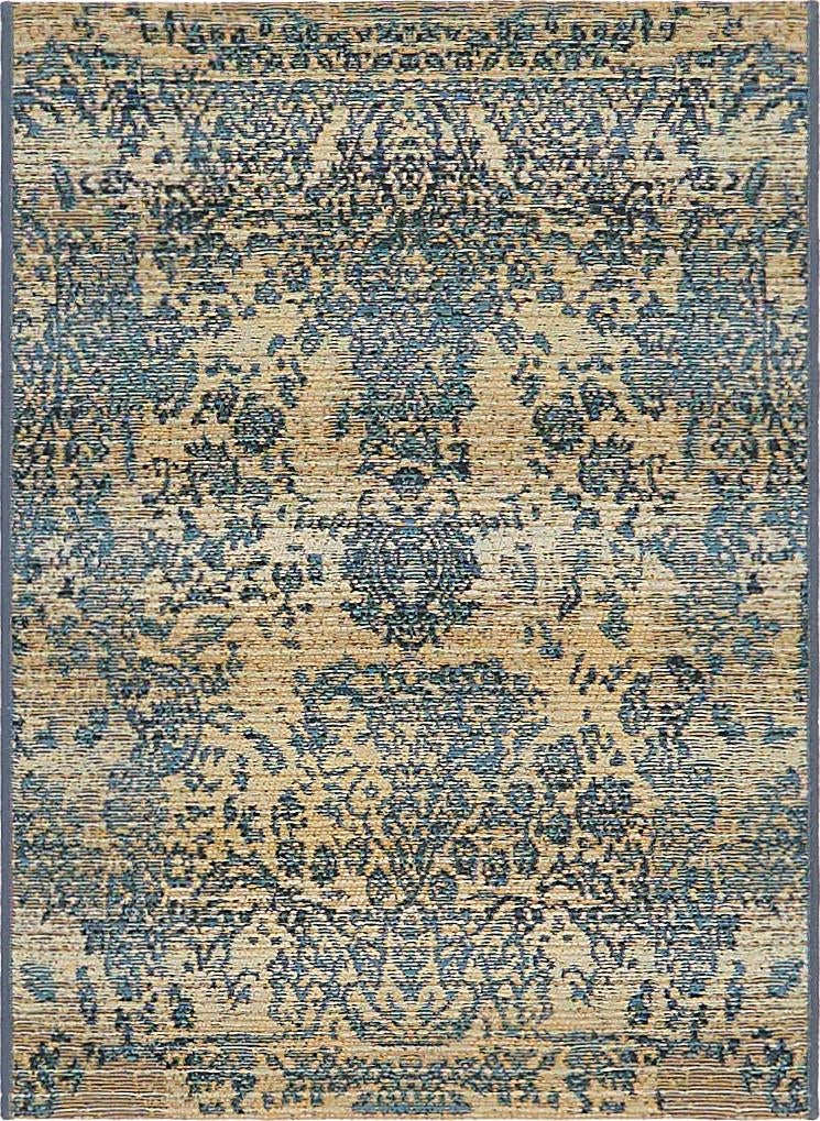Seaside Blooms Collection Area Rug -  Avenue Rectangle Beige  lifestyle 2
