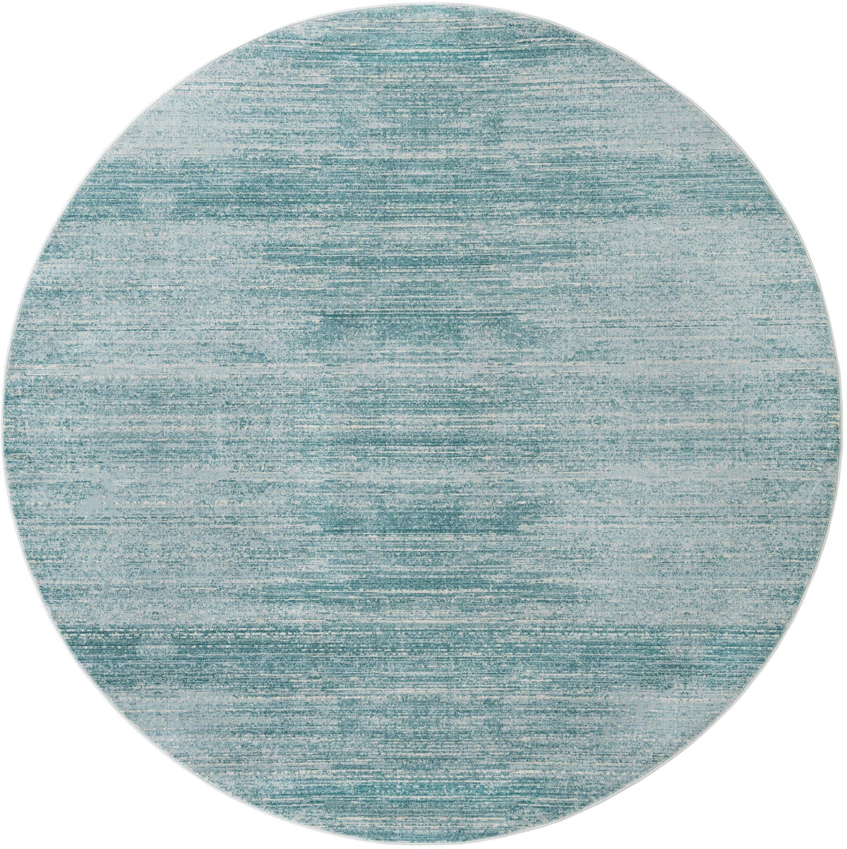 Metro Heights Collection Area Rug -  Yorkville Round Turquoise  lifestyle 62