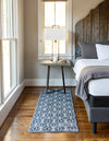 Metro Heights Collection Area Rug -  Hudson Runner Navy Blue  lifestyle 87
