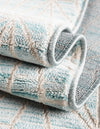 Metro Heights Collection Area Rug -  Hudson Runner Blue  lifestyle 145