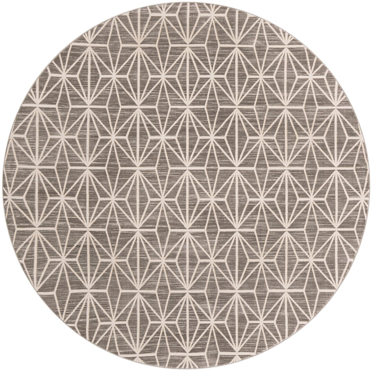 Metro Heights Collection Area Rug -  Hudson Round Gray  lifestyle 83