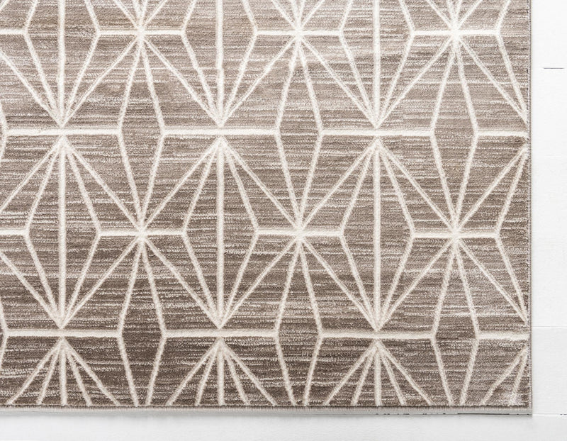 Metro Heights Collection Area Rug -  Hudson Rectangle Brown  lifestyle 30