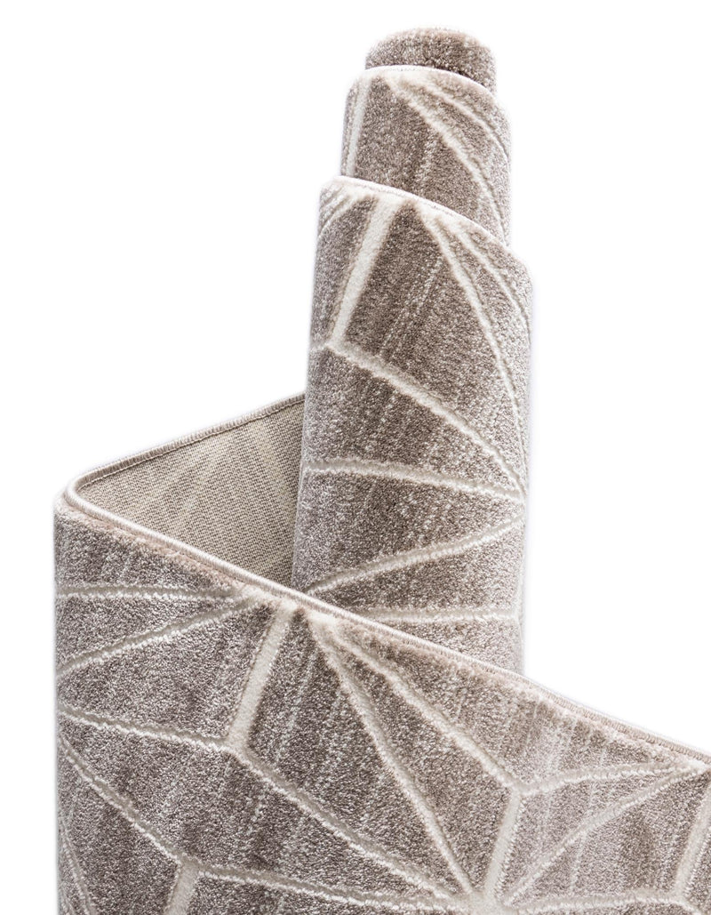 Metro Heights Collection Area Rug -  Hudson Rectangle Brown  lifestyle 39