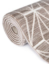 Metro Heights Collection Area Rug -  Hudson Rectangle Brown  lifestyle 41