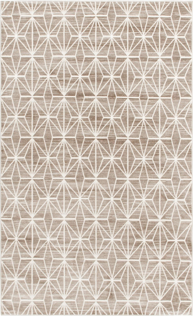 Metro Heights Collection Area Rug -  Hudson Rectangle Brown  lifestyle 3