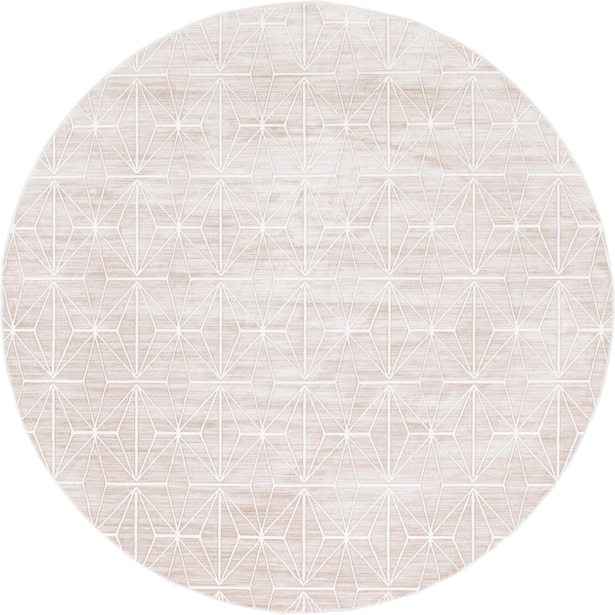 Metro Heights Collection Area Rug -  Hudson Round Light Brown  lifestyle 86