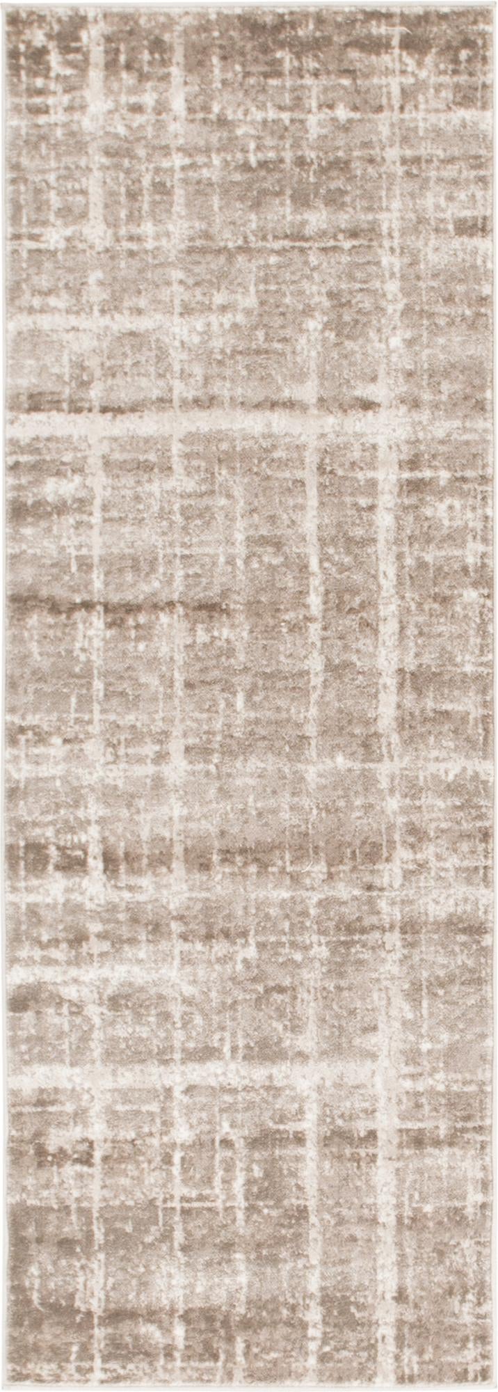 Metro Heights Collection Area Rug -  Flatiron Runner Light Brown  lifestyle 74