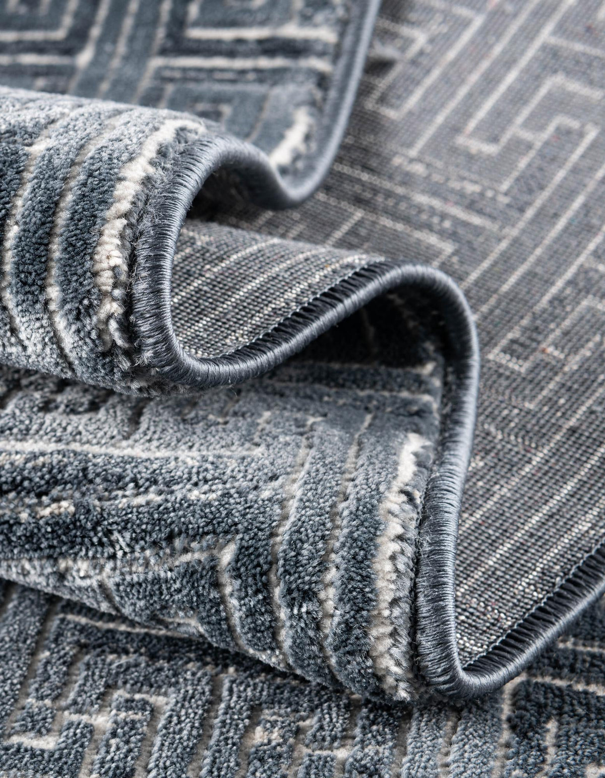 Metro Heights Collection Area Rug -  Hamilton Runner Navy Blue  lifestyle 68
