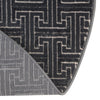 Metro Heights Collection Area Rug -  Hamilton Round Navy Blue  lifestyle 55