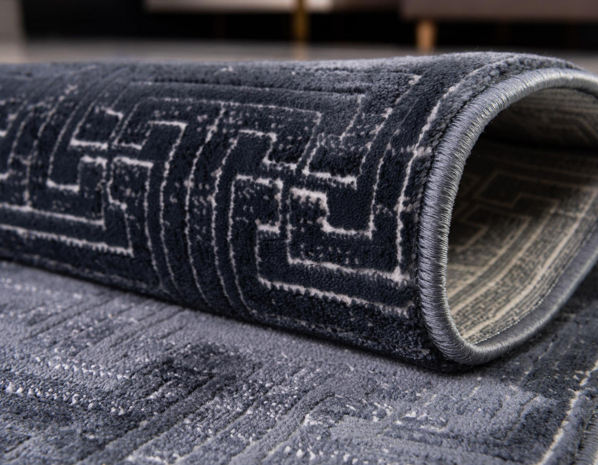 Metro Heights Collection Area Rug -  Hamilton Rectangle Navy Blue  lifestyle 13