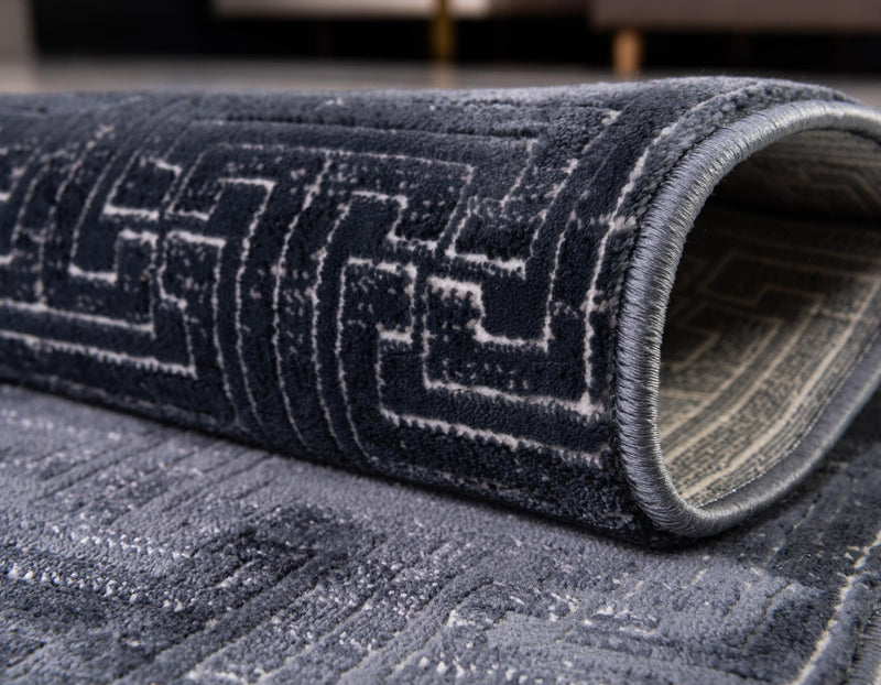 Metro Heights Collection Area Rug -  Hamilton Rectangle Navy Blue  lifestyle 13