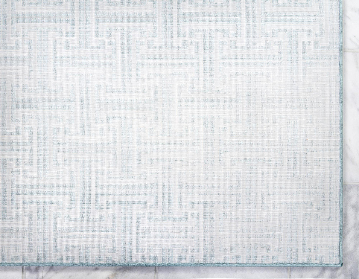 Metro Heights Collection Area Rug -  Hamilton Runner Blue  lifestyle 63