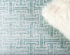 Metro Heights Collection Area Rug -  Hamilton Round Blue  lifestyle 53