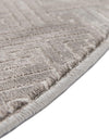 Metro Heights Collection Area Rug -  Hamilton Round Gray  lifestyle 67