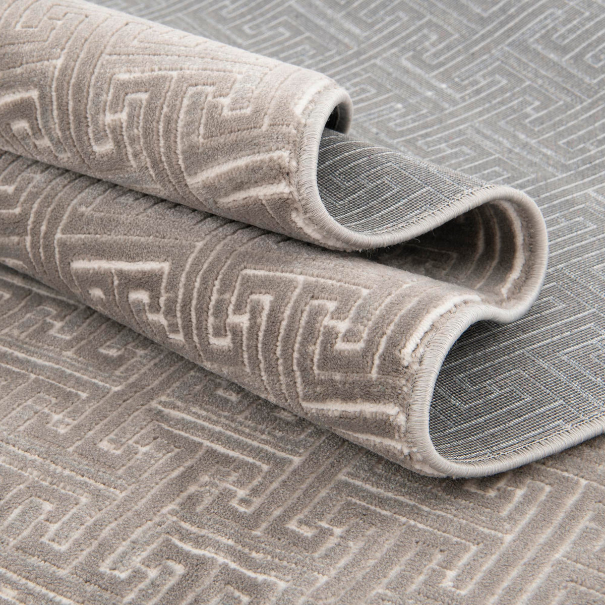 Metro Heights Collection Area Rug -  Hamilton Rectangle Gray  lifestyle 21