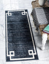 Metro Heights Collection Area Rug -  Bronx Runner Navy Blue  lifestyle 42