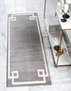 Metro Heights Collection Area Rug -  Bronx Runner Gray  lifestyle 36