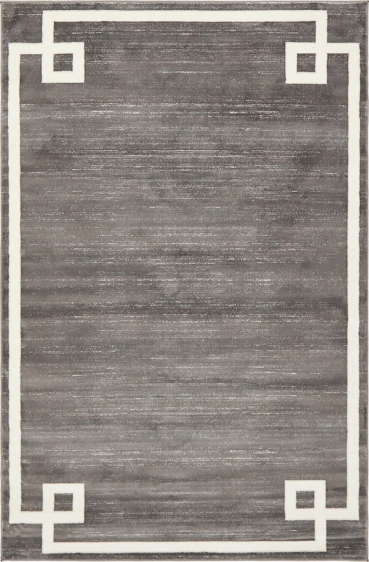 Metro Heights Collection Area Rug -  Bronx Rectangle Gray  lifestyle 3