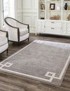 Metro Heights Collection Area Rug -  Bronx Rectangle Gray  lifestyle 7
