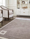 Metro Heights Collection Area Rug -  Bronx Rectangle Gray  lifestyle 14