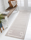 Metro Heights Collection Area Rug -  Bronx Runner Beige  lifestyle 62