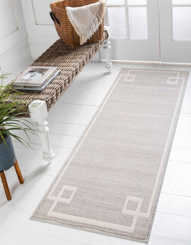 Metro Heights Collection Area Rug -  Bronx Runner Beige  lifestyle 62