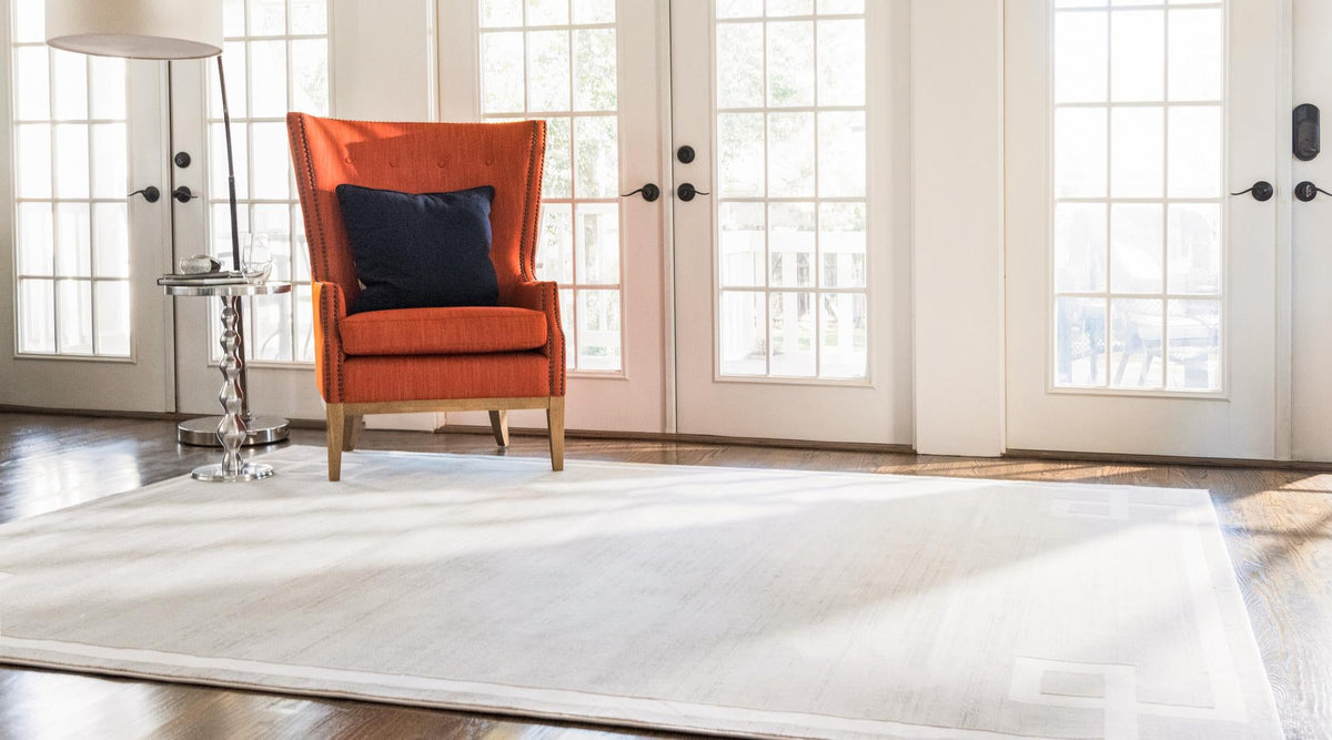 Metro Heights Collection Area Rug -  Bronx Rectangle Beige  lifestyle 6